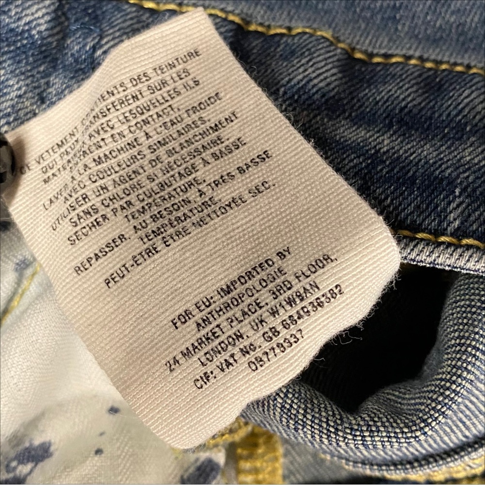 15. Pilcro And The Letterpress - Anthropologie | Ultra High-Rise Skinny Jeans - Picture 9 of 12